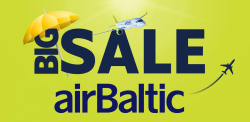 Большая распродажа билетов airBaltic от €15